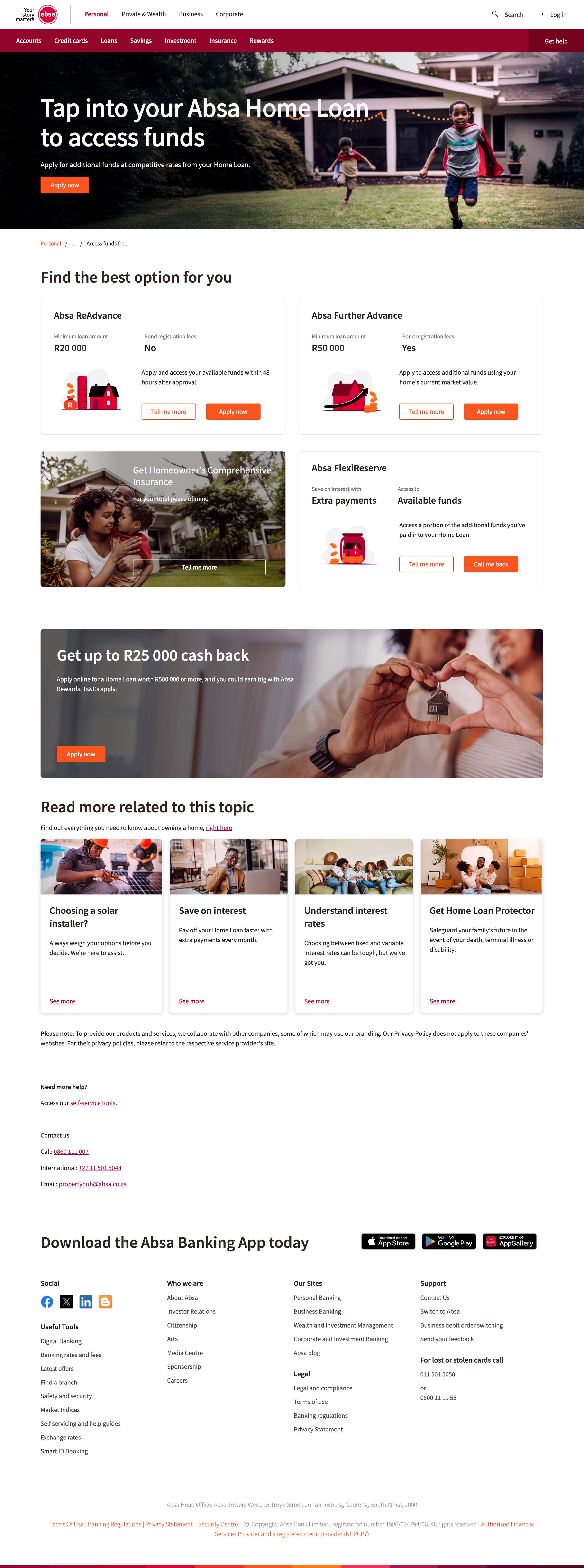 Access funds