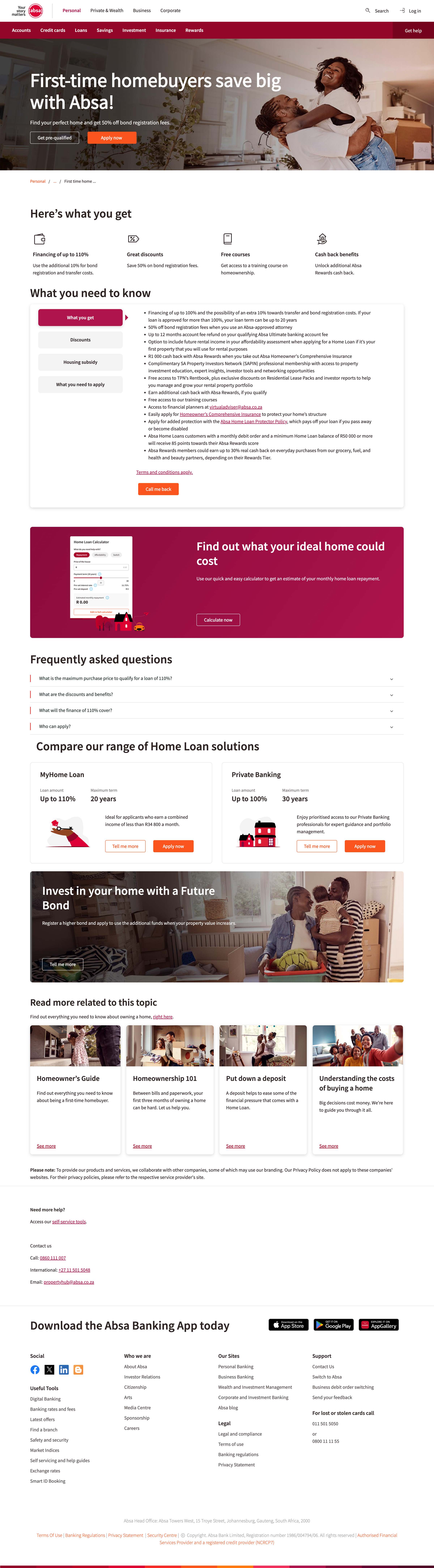 First-time home buyer