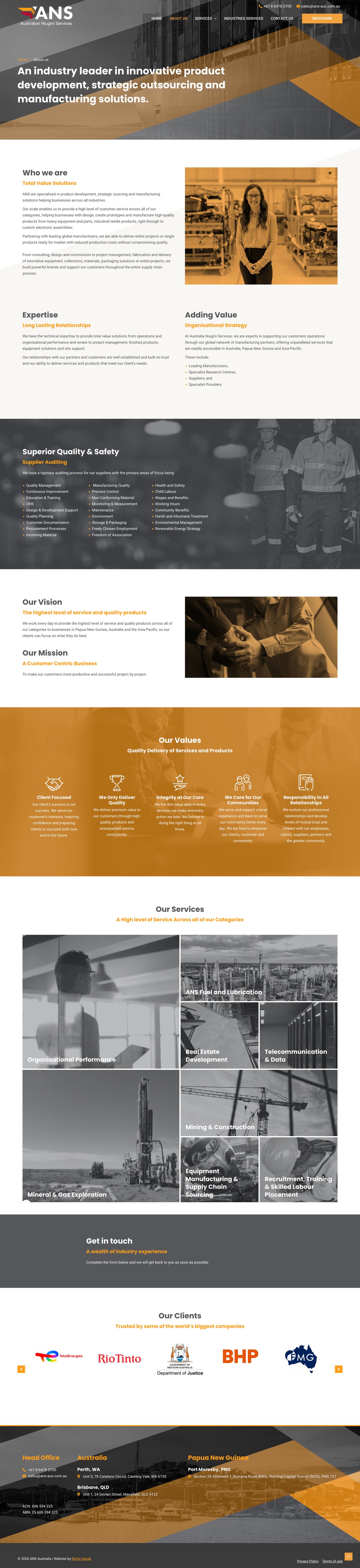 About. An industry leader in product development and outsourcing.