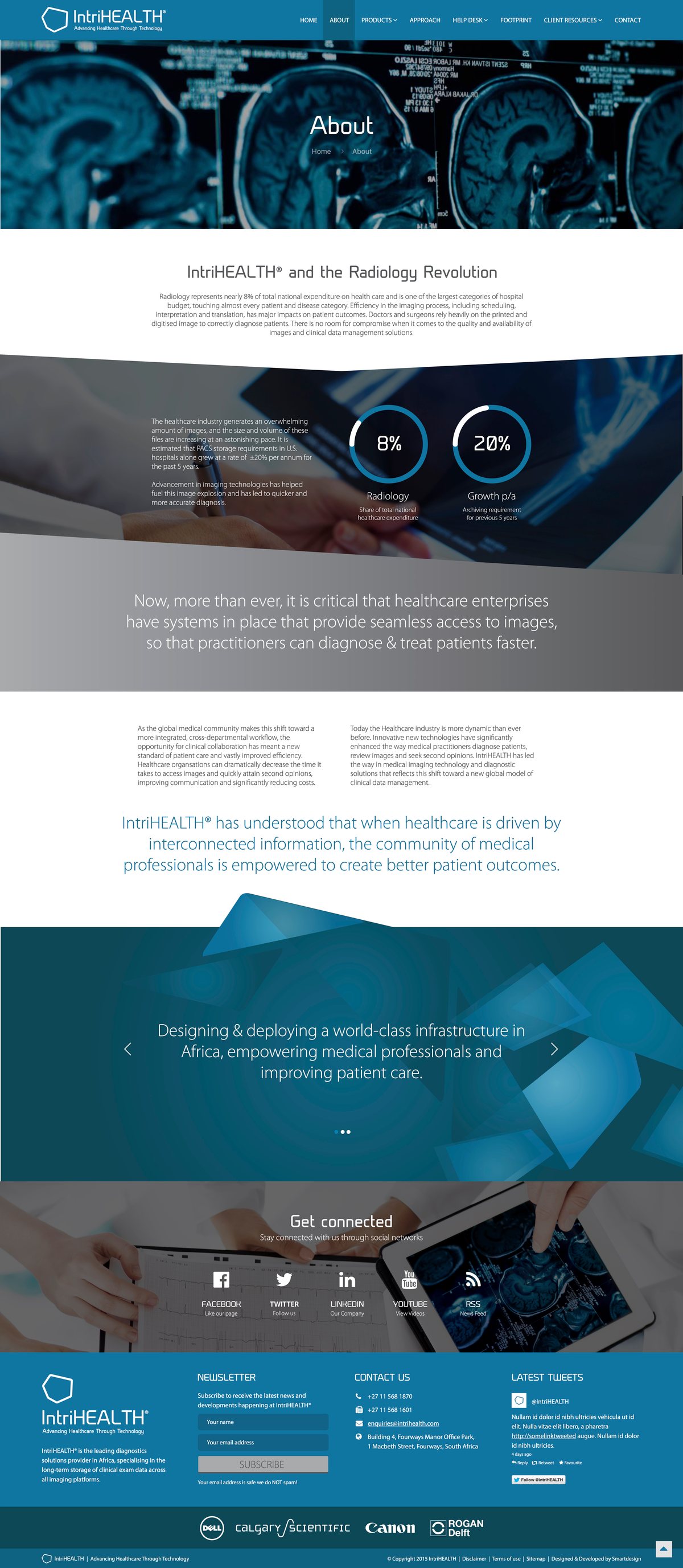 About. Radiology Revolution, Africa market context.