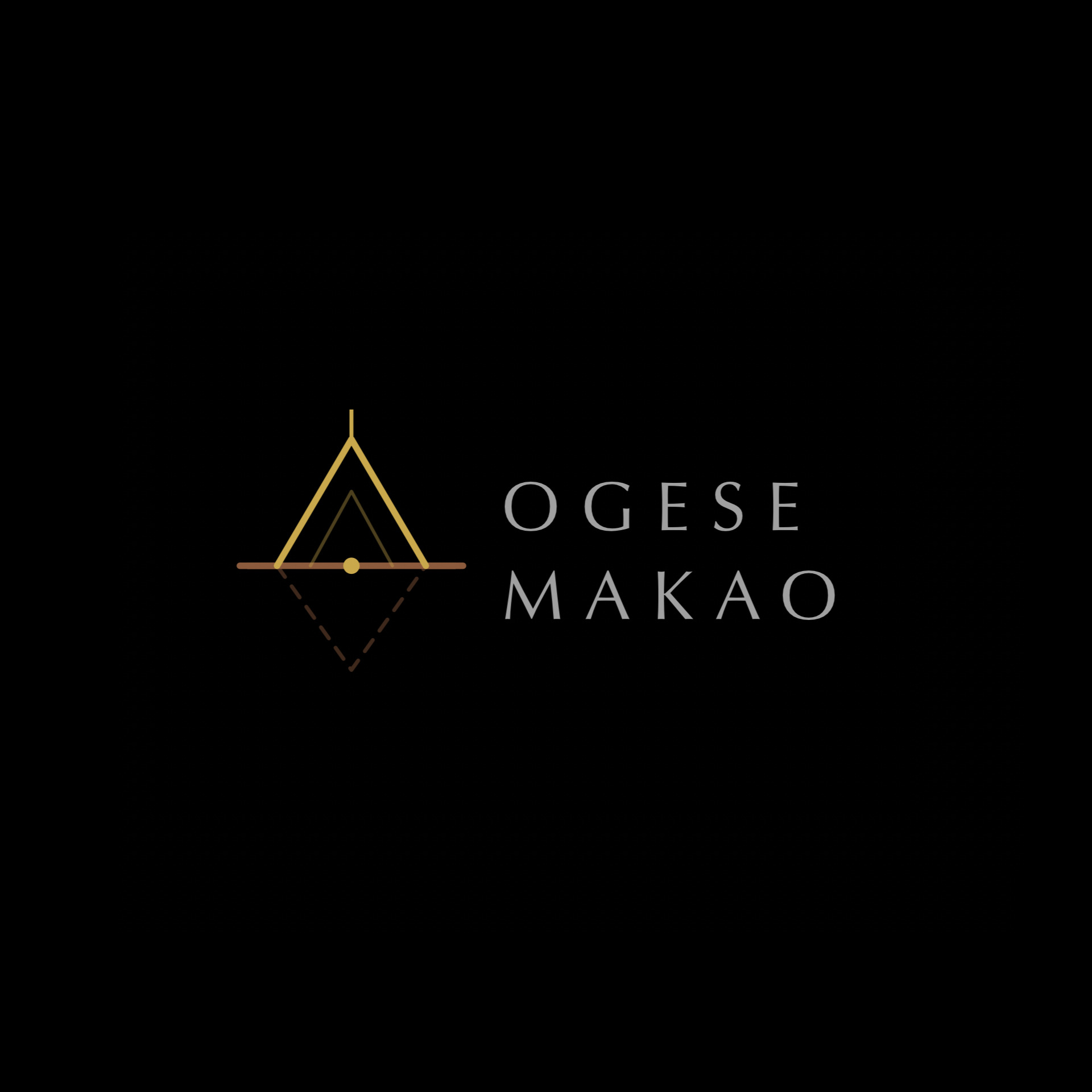 The Ogese Makao sub-brand mark inflecting the parent lineage.